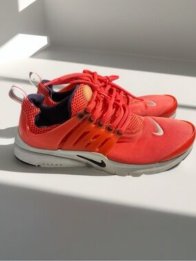 Nike Women's Bright Coral Lace-Up Sneakers. #running #walking